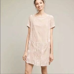 Anthropologie Velvet Dress by Floreat
